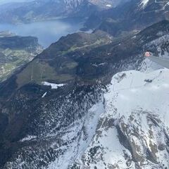 Flugwegposition um 11:39:52: Aufgenommen in der Nähe von Gemeinde St. Gilgen, Österreich in 2185 Meter